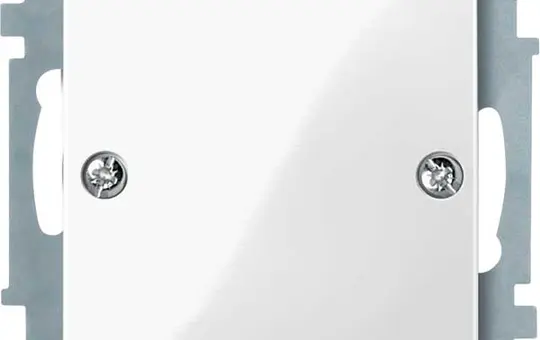 MERTEN 461819 Blindabdeckung System M Kommunikation/EDV | polarweiß glänzend