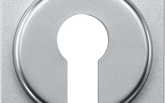 MERTEN 318160 Schlüsselschalterabdeckung System M aluminium