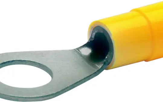 KLAUKE 6506 Rohrkabelschuh isoliert M6, Ringform | 6 mm²