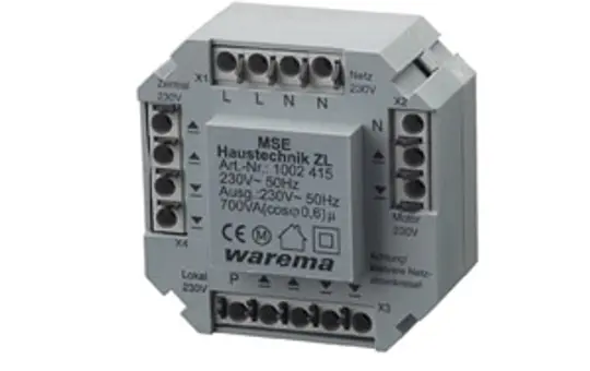 WAREMA 1002415 Motorsteuereinheit Haustechnik UP, 1-fach