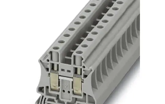 PHOENIX 3044160 Durchgangsklemme UT Standard | grau | 10 mm²