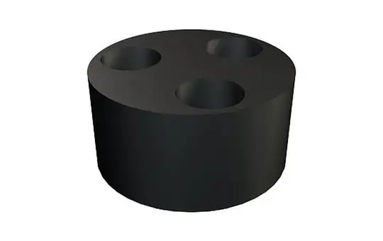 OBO BETTERMANN 2029690 Mehrfach-Dichteinsatz M25 | 2x8mm