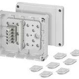 HENSEL DP9221 Kabelabzweigdose Serie DP Klemmen | grau | 119x139 mm