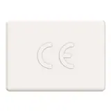 ABB PS-END1 Endabdeckung weiß