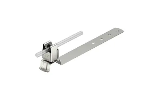 OBO BETTERMANN 5215552 Dachleitungshalter Ziegeldach Rd 8 mm | 230 mm