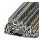 PHOENIX 3213950 Installationsetagenklemme PTI PE, L, N (VPE 10) | grau | 2,5 mm²