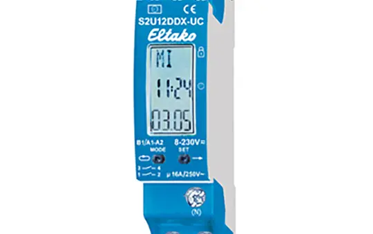 ELTAKO S2U12DDX-UC Schaltuhr 2 Kanal