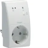 HAGER TRC270D KNX-Funk Zwischenstecker 1-fach | weiß
