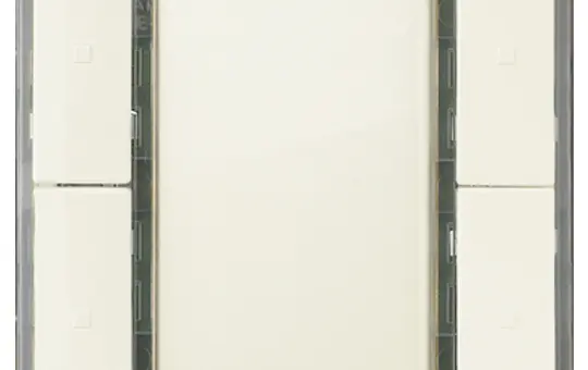 SIEMENS 5WG12222DB12 KNX-Tastsensor delta i-system 2-fach | titanweiß