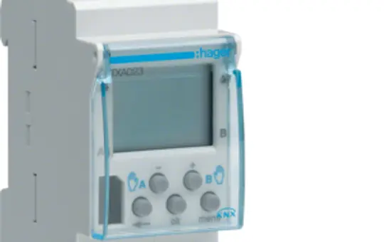 HAGER TXA023 KNX-Wochenschaltuhr DCF-Fähig
