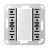 JUNG A52941ST KNX-Tastsensor F50 Serie A 4-fach, Universal, secure