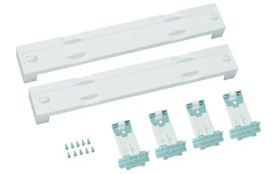 HAGER UD02F1 Baustein universN leer, 2 Stück | 75x500 mm