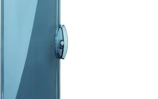 HAGER GP110T Tür für Miniverteiler gamma für GD110 | transparent