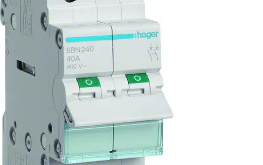 HAGER SBN240 Ausschalter 2P 40 A