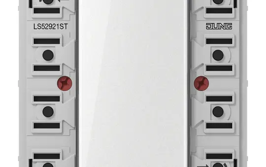 JUNG LS52921ST KNX-Tastsensor F50 Serie LS 2-fach, Universal, secure