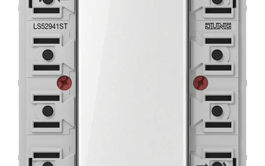 JUNG LS52941ST KNX-Tastsensor F50 Serie LS 4-fach, Universal, secure