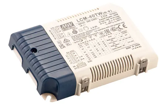 MEANWELL LCM-40TW LCM Konstantstrom-LED-Schaltnetzteil DALI 40 W, TW
