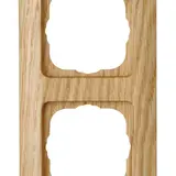 KOPP 306630066 Abdeckrahmen MILANO 2-fach | eiche