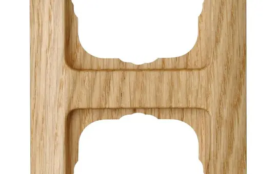 KOPP 306630066 Abdeckrahmen MILANO 2-fach | eiche