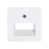 KOPP 343213185 Netzwerkabdeckung EUROPA 2-fach | arktisweiß