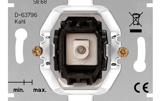 KOPP 504600007 Wippschalter Wechsler, Glimmlampe