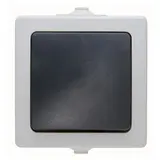 KOPP 565656001 Wippschalter NAUTIC Aus-/Wechselschalter | grau