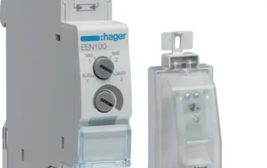 HAGER EEN100 Dämmerungsschalter Aufbaufühler