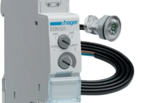 HAGER EEN101 Dämmerungsschalter Einbaufühler