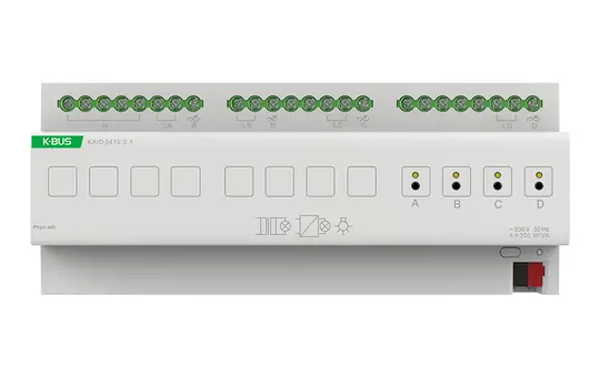 GVS KA/D 0415.S.1 KNX-Dimmaktor 4-fach, SCR