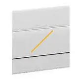 LEGRAND 36100 Abdeckstreifen 800mm | lichtgrau