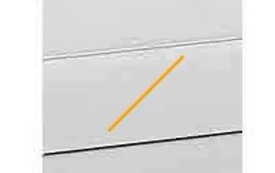 LEGRAND 36100 Abdeckstreifen 800mm | lichtgrau