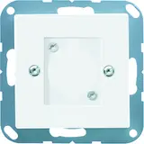 JUNG A568-1BFWW Abdeckung für XLR-Steckverbinder Serie A D-Serie | alpinweiß