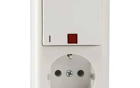 MERTEN MEG3499-8719 Aufputzkombination Aufputz Spezial 1-fach, Kontrollschalter, 2-polig | polarweiß