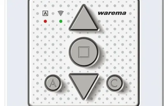 WAREMA 2003494 Wandsender WMS Basic | silber