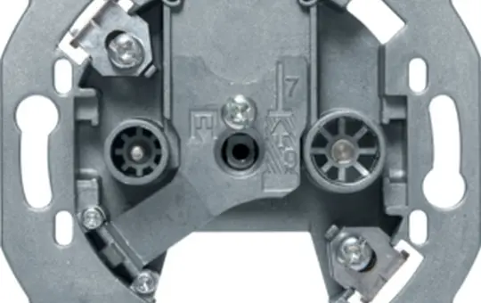 BERKER 450210 Antennendose 2-fach, TV, Einzel, 20 dB