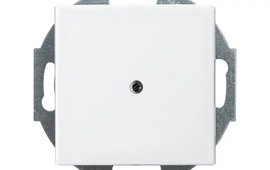 BUSCH-JAEGER 2527-914 Leitungsauslass-Abdeckung Balance SI Standard | alpinweiß