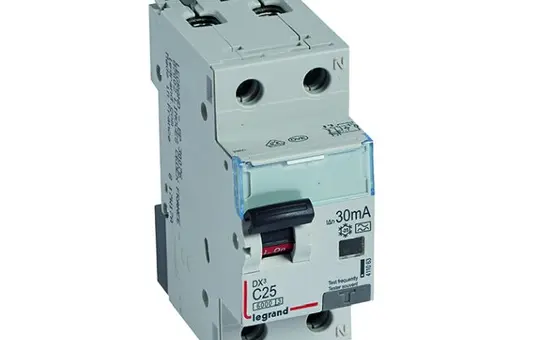 LEGRAND 411063 DX³ FI/LS-Schalter Typ A 30 mA C-Char. 25 A, 6 kA