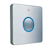 M-E 41047 Zusatzempfänger für BELL-Türglocken LED-Leuchtring | silber metallic