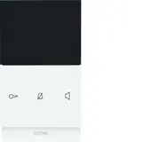 ELCOM REK621Y Video Innenstationen Touch 2-Draht Standard | polarweiß glänzend