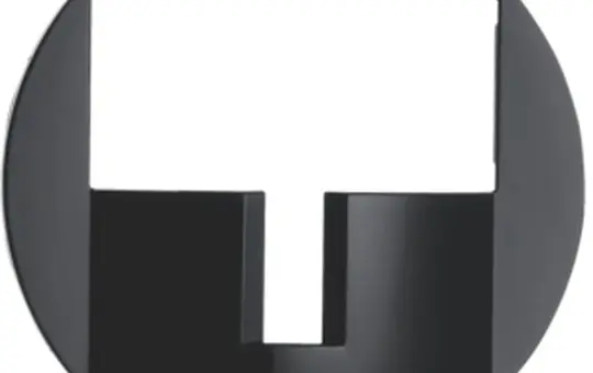 BERKER 80960465 Abdeckung für KNX Bewegungsmelder R.1/R.3 schwarz glänzend