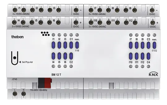 THEBEN BM 12 T KNX-Binäreingang FIX 12-fach