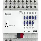 THEBEN JM 4 T 24V KNX-Jalousieaktor FIX 24 V 4-fach
