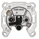 KATHREIN 21110053 BK-Modem-Steckdose 3-fach, Stich