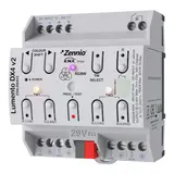 ZENNIO ZDILDX4V2 KNX-LED-Dimmaktor REG 4-fach, RGBW, secure