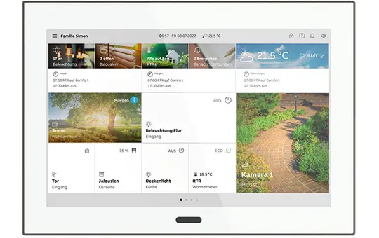 BUSCH-JAEGER ST/U10.2.11-811 KNX-Touchpanel SmartTouch graphit/weiß | 10 Zoll