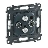 LEGRAND 753056 Antennendose Valena INMATIC 4-fach Twin SAT, Stich