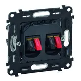 LEGRAND 753078 Multimediaeinsatz Valena INMATIC Lautsprecher Anschlussdose 2-fach