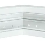 HAGER BR6513049016 tehalit Brüstungskanal-Inneneck 80 mm, Kunststoff | verkehrsweiß | 65x130 mm