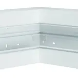 HAGER BR6517049016 tehalit Brüstungskanal-Inneneck 80 mm, Kunststoff | verkehrsweiß | 65x170 mm