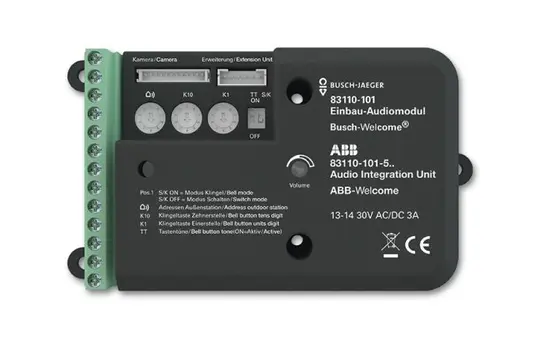 BUSCH-JAEGER 83110-101 Einbau-Audiomodul 2-Draht